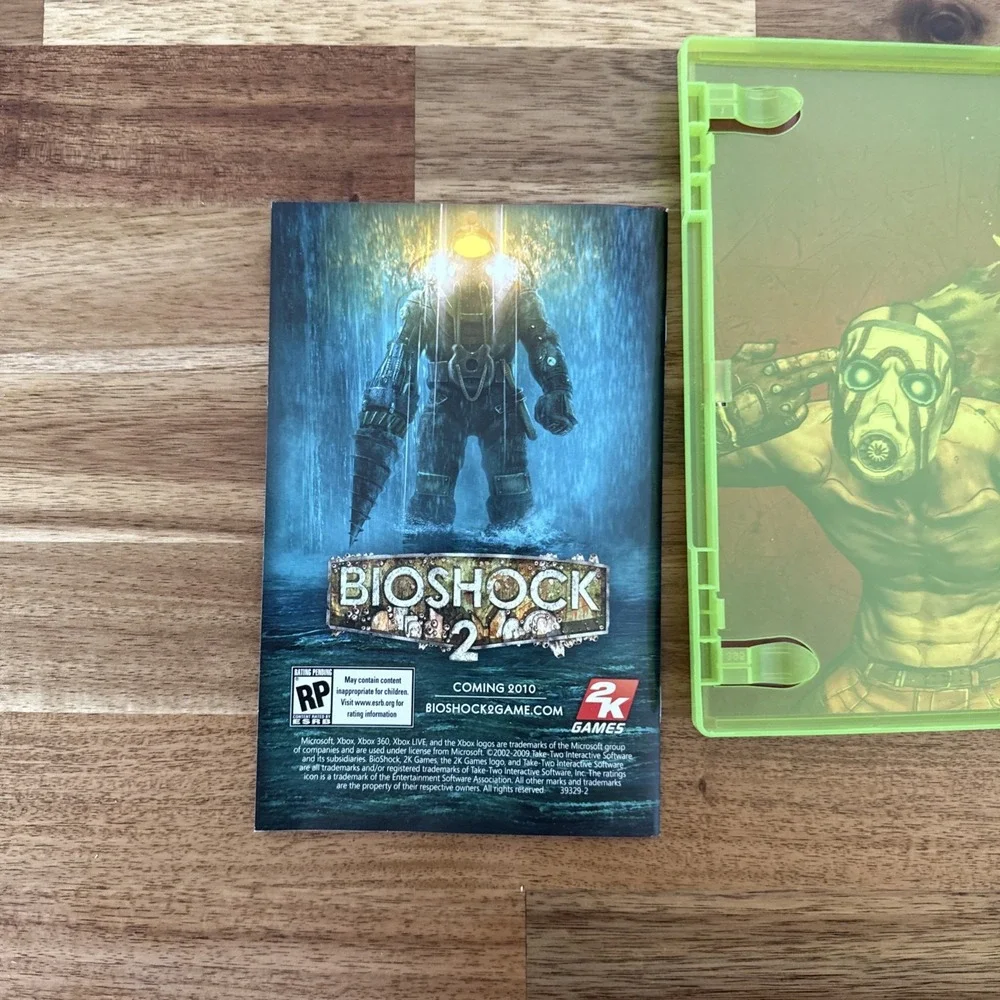 Borderlands CIB W/ Manual - Xbox 360 Gearbox Software 2K Games RPS Xbox Live